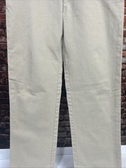 French Toast Boys Youth School Uniform Pants 16 Husky Tan Relaxed Adjustable 3A