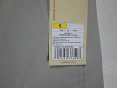 Cherokee Boys Casual Uniform Pants Size 5 Actual 22 X 20 Khaki #Y7
