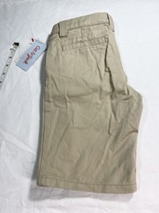 Cat & Jack Flat Front Beige School Uniform Shorts Sz. 7