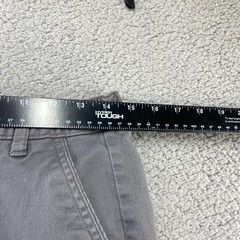 CHAPS Boys Approved Schoolwear Gray Adjustable Waist Pants Size 20 Husky