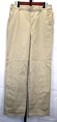 French Toast School Wear Tan Pull On Elastic Wasit Pants Youth Size 20 NWT