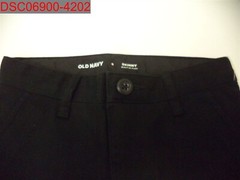 Old Navy Boys Black Jack Skinny Built-In Flex Uniform Pants, Size 6 151104200060