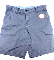 School Uniform Shorts Size 10 Husky Boys Gray Stretch Adjustable Waist Pockets