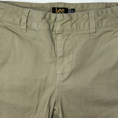 Kids School Lee Uniform Khaki Shorts Size 0 Preppy Brown Cotton Prep School