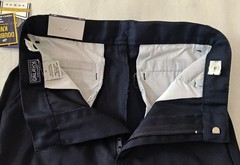Boy’s Double Knee School Uniform Pants Navy Blue Size 12 Authentic Galaxy ~ New