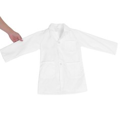 Unisex Halloween Costume Scientist Kids Doctor Outfit Dress up Coat