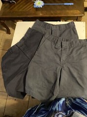 3 pairs Navy Blue school uniform shorts 18-20 husky