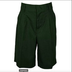 Universal Boy’s School uniform – Hunter Green Shorts – Sizes 4 to 20H