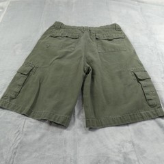 Boy Scouts Of America Uniform Shorts Boys 20 Green Canvas Cargo Pockets BSA