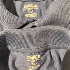 2 Oshkosh Size 6 Boys Shirts Short Sleeve Blue Uniform School Cotton Polyester