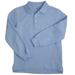 French TOAST POLO Shirt Maroon Green RED NAVY Black BLUE 4 – 20 Long SL UNIFORM
