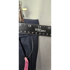IZOD girls Navy Blue School Uniform Bermuda Shorts Slim Fit Size 16 Slim NEW
