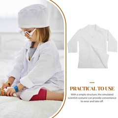 Childrens Lab Coat Science for Kids Doctor Scientist Costume Toddler