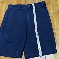 Lots of 4 Navy Shorts School Uniform for Boys Adjustable waistline Size 10