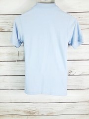 Dockers Boys Polo Shirt Size L 14-16 Light Blue Short Sleeves School Uniform