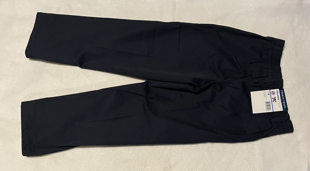 French Toast Relaxed Straight navy blue school Pants • Size: 8 • Brand New