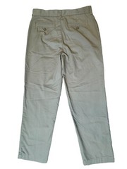 Lands’ End Boy’s Khaki Chino Uniform Pants Size 16 GUC