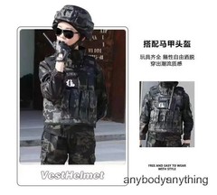 New Children’s Special Forces Combat Uniform, New Camouflage Training Suits