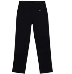 Nautica Boys Uniform Flat Front Pant Black Sz 14 Husky