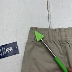 Izod Shorts Boys 3T Khaki School Uniform Flat Front Elastic Waist Schoolwear