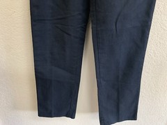 Dennis Uniform Boys Blue Pleated Pants 071000 Size 12 (M27) (List $32)