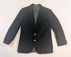 Dillards Class Club Boys Two Button Blazer Size 14 Reg Navy Blue Classic