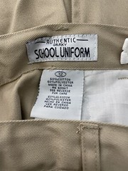 3 Authentic Galaxy Boy’s Uniform Shorts Beige School NWOT Size 12 (3 Pairs)