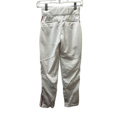 NWOT Alleson Athletic boys pants white/scarlet Size XS