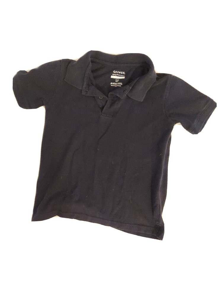 George School Uniform Boys Size 6-7 Small Navy Blue
