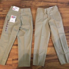 NWT – 2 Royal Park – School Uniform Pants Navy Adj. Waist Sz 10