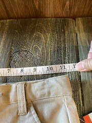 Boys’ Flat Front Stretch Uniform Skinny Fit Pants – Cat & Jack™ Khaki SZ 5 NWT