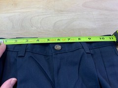 New Boy’s Chap’s School Approved Performance Pants Sz 5 in Navy Blue*