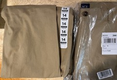The Children’s Place Size 14 Boys Straight Stretch Uniform Pants Button Up