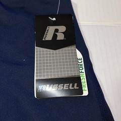 Russell Boys L (10-12) Sport 3/4 Compression Short Pant Intellifresh Stretch