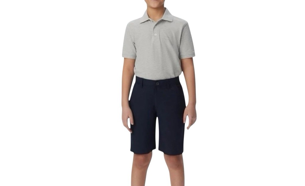 French Toast 2-pk Boy’s Uniform Shorts Multiple Sizes Navy Blue