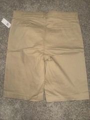 Old Navy Khaki Uniform Short Big Boy Size 14 Plus Husky NWT