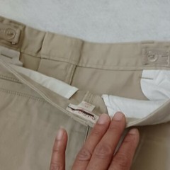CAT & JACK BOYS Khaki SCHOOL UNIFORM SHORT SZ 14 length 17 1/2