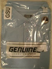 New Boy SZ L 7 Light Blue School Uniform SS Polo Shirt bsu010
