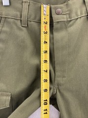 VTG Boy Scouts Pants YOUTH 6 Green Uniform Cargo Pants