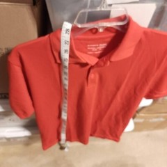 NEW ! Authentic Galaxy School Uniform Boy Short Sleeve Red Size 18