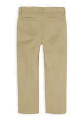 The Children’s Place Boys Chino Uniform Khaki Flax Stretch Size 18 Adjust Waist