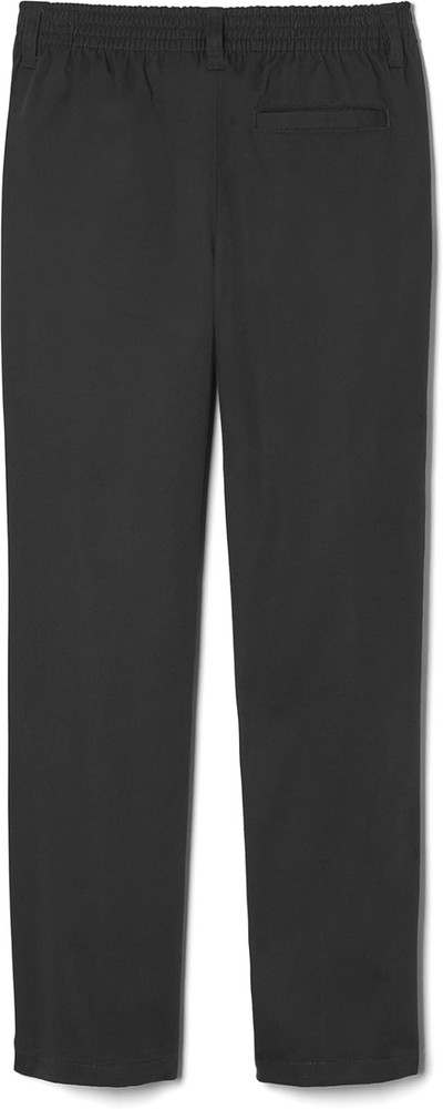 NEW French Toast Relaxed Fit Pull On Pants Black Size 14 (Standard & Husky)