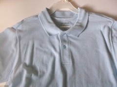 George School Uniform Boys Short Sleeve Performance Polo Shirt Size XL 14-16