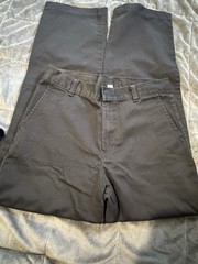 George Boys Cotton Blend Black Straight Fit School Uniform Pants 14