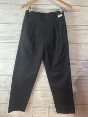 NWT Boy’s French Toast Adj Waist Relaxed Uniform Pants Black Size 14 16 j373