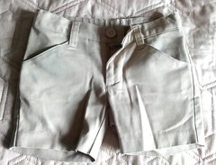 Boy’s Khaki Shorts School Uniform Size 4 Elastic Back Waist Front Pockets