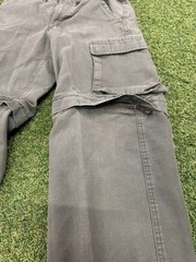 Boy Scouts of America Convertiable Uniform Pants Youth 6 Gray Cotton Outdoor
