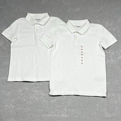 Old Navy Polo Boys Size XS White School Uniform Jersey Short Sleeve Polo