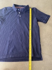 French Toast blue school uniform polo shirt boys sz XL (14-16)