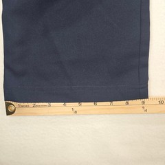 School Award Uniform Navy Blue Cargo Pants Wide Leg Silver Buckle Size 20